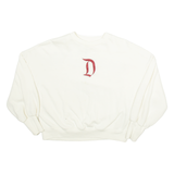 DISNEY Crop Womens Sweatshirt White M
