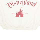 DISNEY Crop Womens Sweatshirt White M