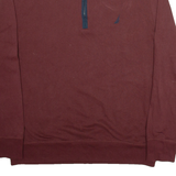 NAUTICA Mens Sweatshirt Maroon XL