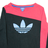 ADIDAS Womens Sweatshirt Black Cashmere UK 14