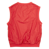 POLO RALPH LAUREN Mens Sweatshirt Red V-Neck M