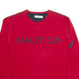 NAUTICA Mens Sweatshirt Red L