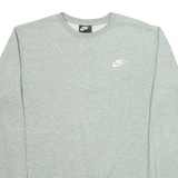 NIKE Mens Sweatshirt Grey M