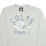 NFL Indianapolis Colts Mens Sweatshirt Grey USA XL