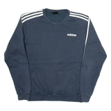 ADIDAS Mens Sweatshirt Blue S
