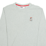 FILA Mens Sweatshirt Grey S