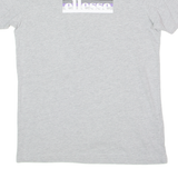 ELLESSE Mens T-Shirt Grey Crew Neck S