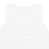 CALVIN KLEIN JEANS Womens T-Shirt White Sleeveless M