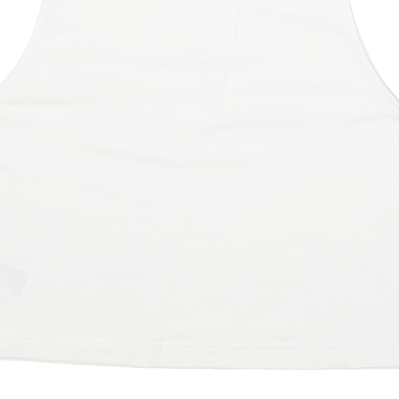 CALVIN KLEIN JEANS Womens T-Shirt White Sleeveless M