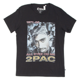 TUPAC All Eyes On Me 2pac Mens Band T-Shirt Black S