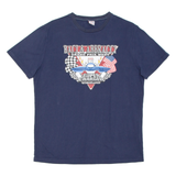 Grand Prix West Mens T-Shirt Blue M