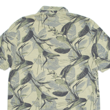 WE Relaxed Fit Mens Polo Shirt Green Floral L