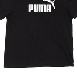 PUMA Mens T-Shirt Black XL