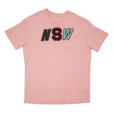 NIKE Womens T-Shirt Pink 2XL