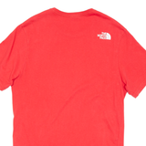 THE NORTH FACE Mens T-Shirt Red S