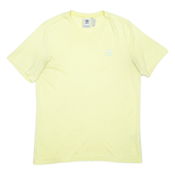 ADIDAS Mens T-Shirt Yellow M