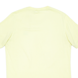 ADIDAS Mens T-Shirt Yellow M