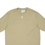 ADIDAS Womens T-Shirt Green UK 12