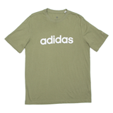 ADIDAS Mens T-Shirt Green M