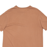 NIKE Loose Fit Womens T-Shirt Brown S
