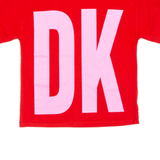DKNY Womens T-Shirt Red S