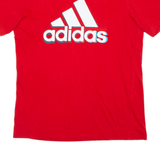 ADIDAS Mens T-Shirt Red S