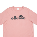 ELLESSE Oversized Womens T-Shirt Pink S