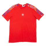 ADIDAS Mens T-Shirt Red S