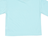 CHAMPION Cropped Womens T-Shirt Blue S