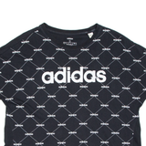 ADIDAS Oversized Womens T-Shirt Black S