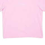 FILA Womens T-Shirt Pink M