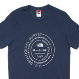 THE NORTH FACE Mens T-Shirt Blue S