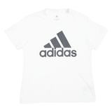 ADIDAS Mens T-Shirt White L