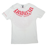 YAKUZA X IRON SKIN Womens T-Shirt White L
