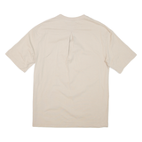 REEBOK Mens T-Shirt Beige S