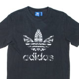 ADIDAS Mens T-Shirt Black S