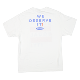 PORT AND COMPANY Bod-Equal-Ity Mens T-Shirt White L