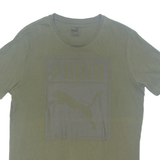 PUMA Mens T-Shirt Green M