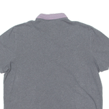 TED BAKER Mens Polo Shirt Grey S