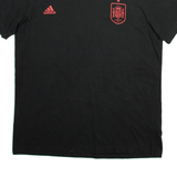 ADIDAS The Red Fury Mens Football Shirt T-Shirt Black M