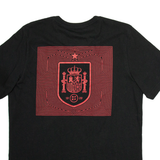 ADIDAS The Red Fury Mens Football Shirt T-Shirt Black M
