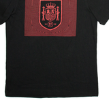 ADIDAS The Red Fury Mens Football Shirt T-Shirt Black M