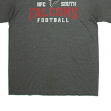 NFL South Falcons Mens T-Shirt Grey USA L