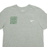 NIKE Chicago Park District Mens T-Shirt Grey M