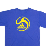 ADIDAS Mens T-Shirt Blue M
