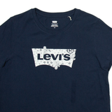 LEVI'S Womens T-Shirt Blue L