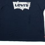 LEVI'S Womens T-Shirt Blue L