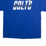 NFL Indianapolis Colts Mens T-Shirt Blue USA XL