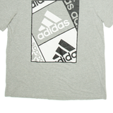 ADIDAS Mens T-Shirt Grey L