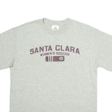 ADIDAS Santa Clara Womens T-Shirt Grey USA S
